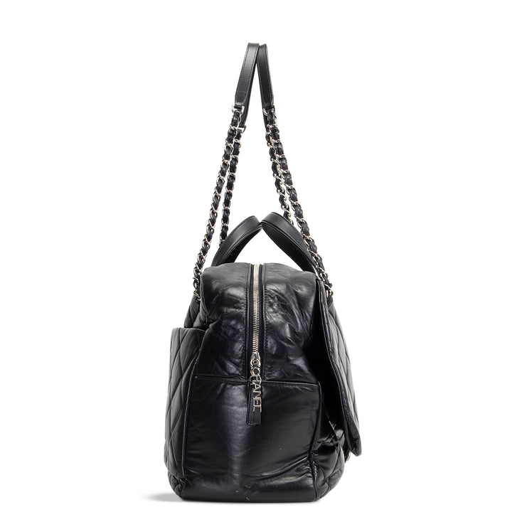 CHANEL Large Express Bowling Bag - Black - OUTLET FINAL SALE