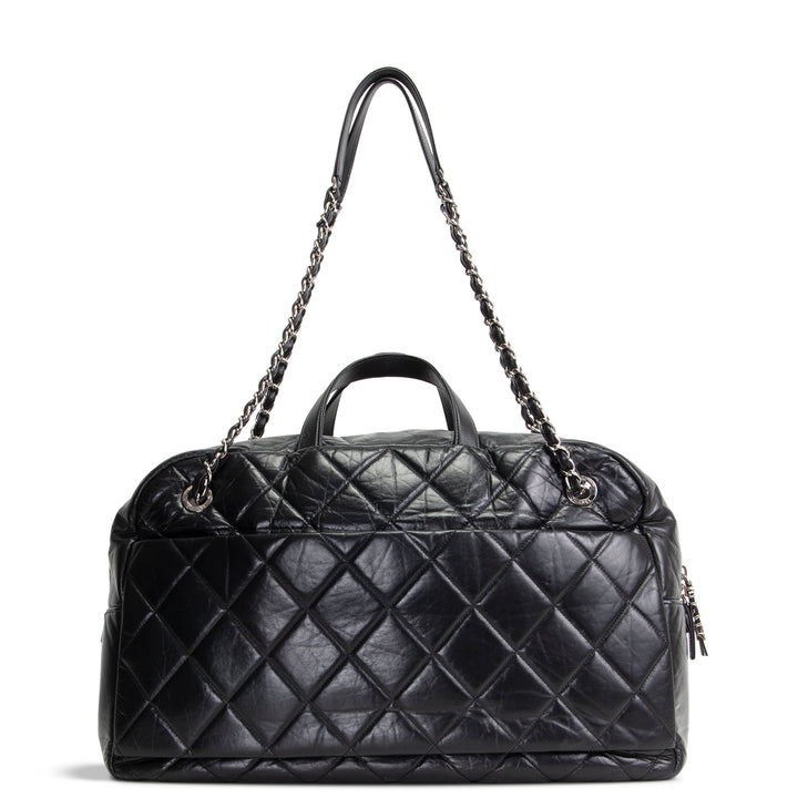 CHANEL Large Express Bowling Bag - Black - OUTLET FINAL SALE