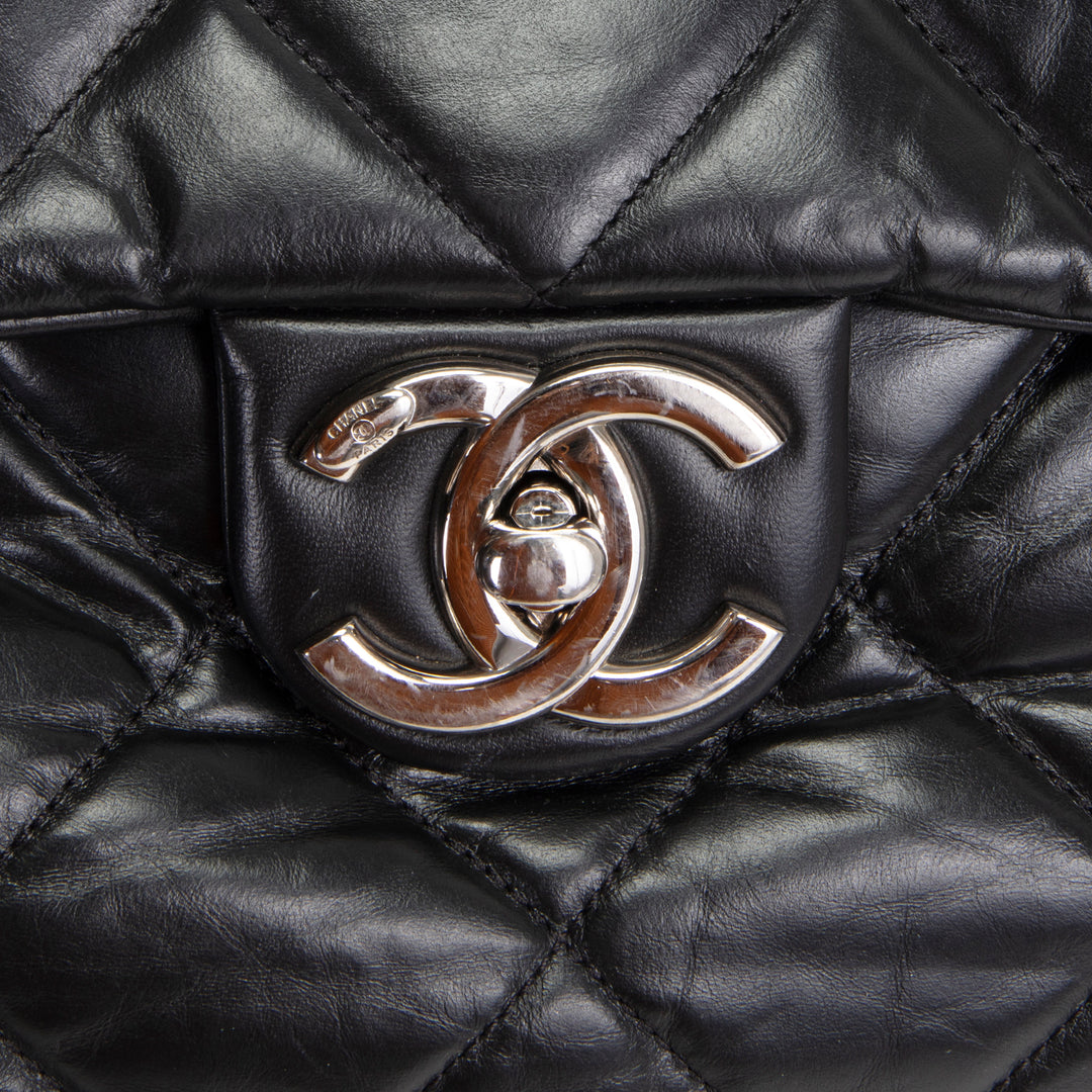 CHANEL Large Express Bowling Bag - Black - OUTLET FINAL SALE