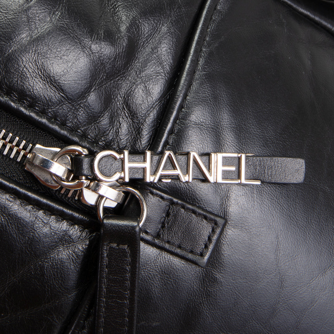 CHANEL Large Express Bowling Bag - Black - OUTLET FINAL SALE