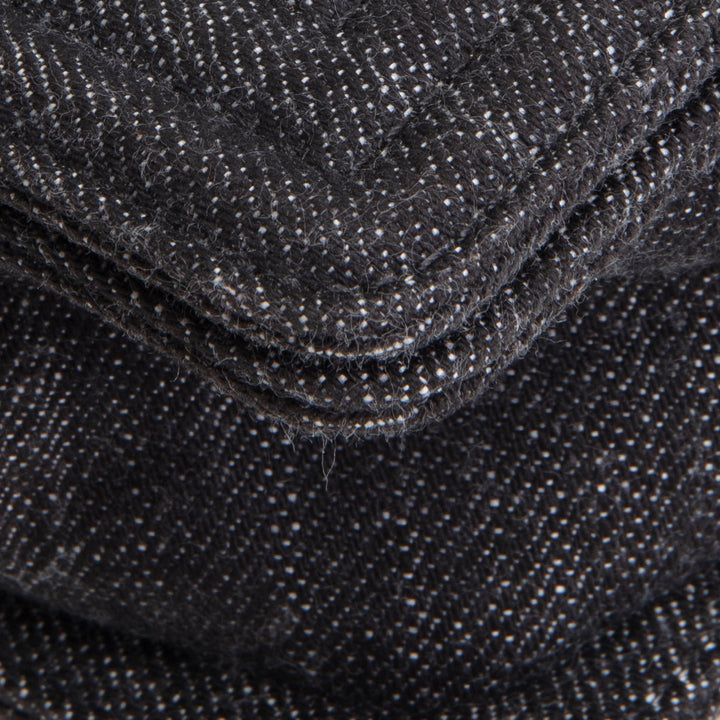 CHANEL Small Denim Boy Bag- Charcoal