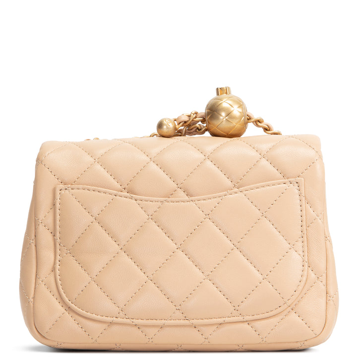 CHANEL Pearl Crush Mini Square Flap Bag