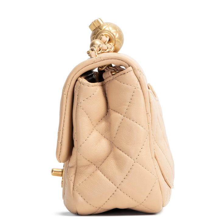 CHANEL Pearl Crush Mini Square Flap Bag