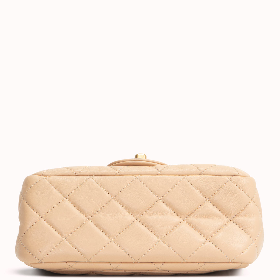 CHANEL Pearl Crush Mini Square Flap Bag