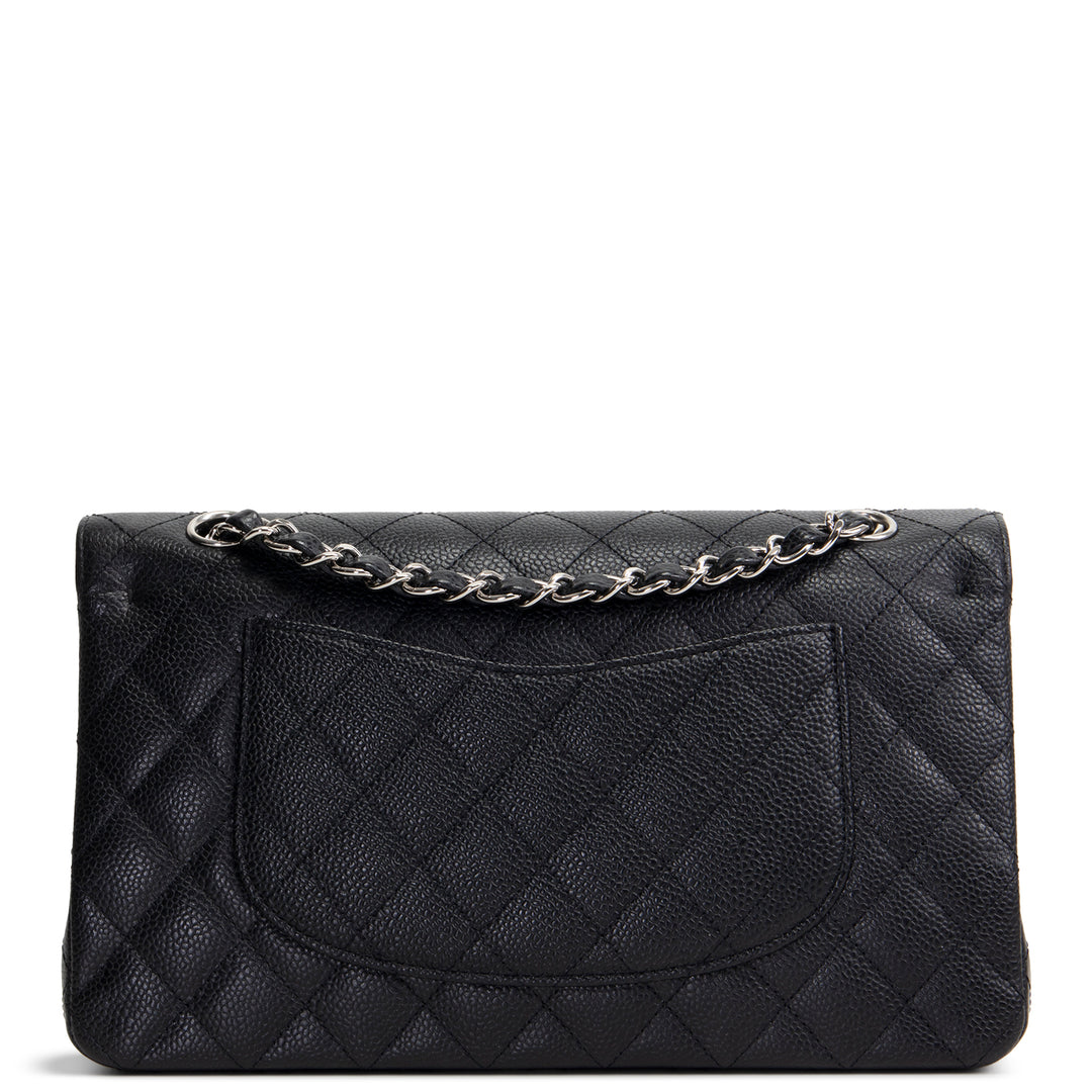 CHANEL Classic Caviar Medium Double Flap - Black