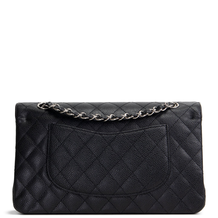 CHANEL Classic Caviar Medium Double Flap - Black