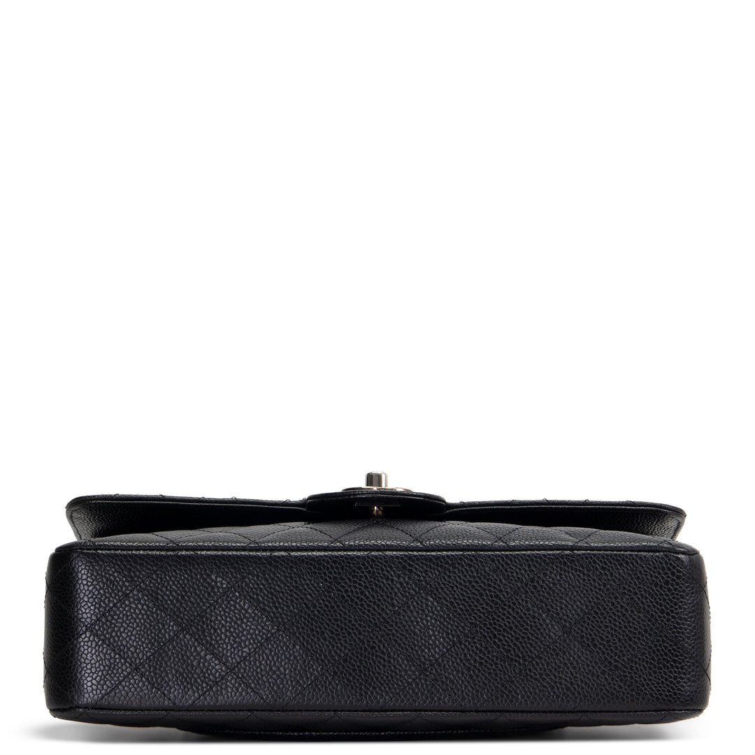 CHANEL Classic Caviar Medium Double Flap - Black