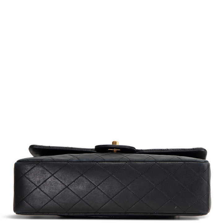 CHANEL Vintage Lambskin Medium Double Flap - Black OUTLET FINAL SALE