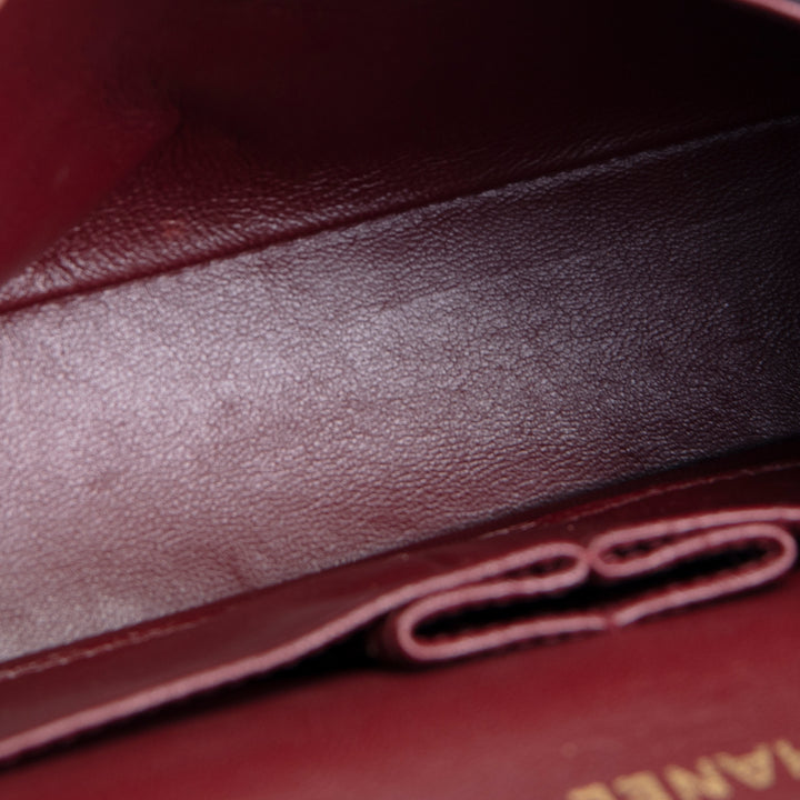 CHANEL Vintage Lambskin Medium Double Flap - Black OUTLET FINAL SALE