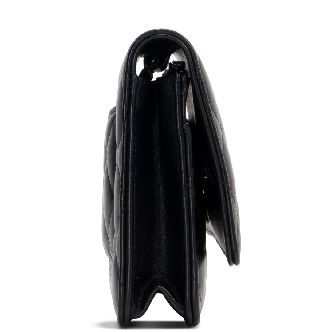 CHANEL Classic Wallet On Chain - So Black