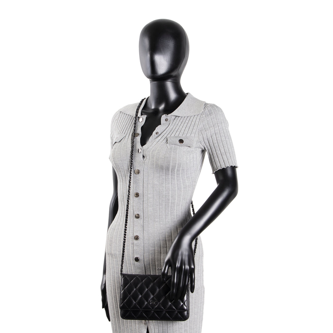 CHANEL Classic Wallet On Chain - So Black