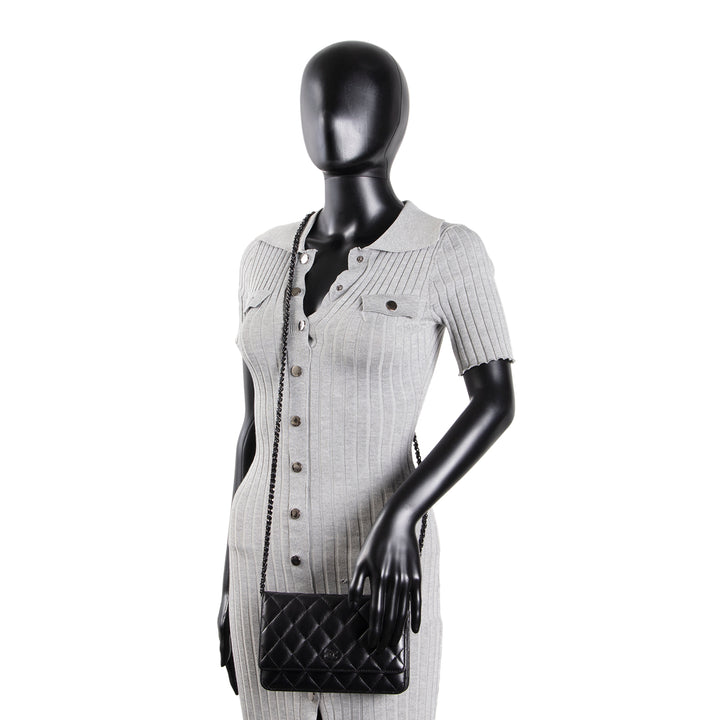 CHANEL Classic Wallet On Chain - So Black