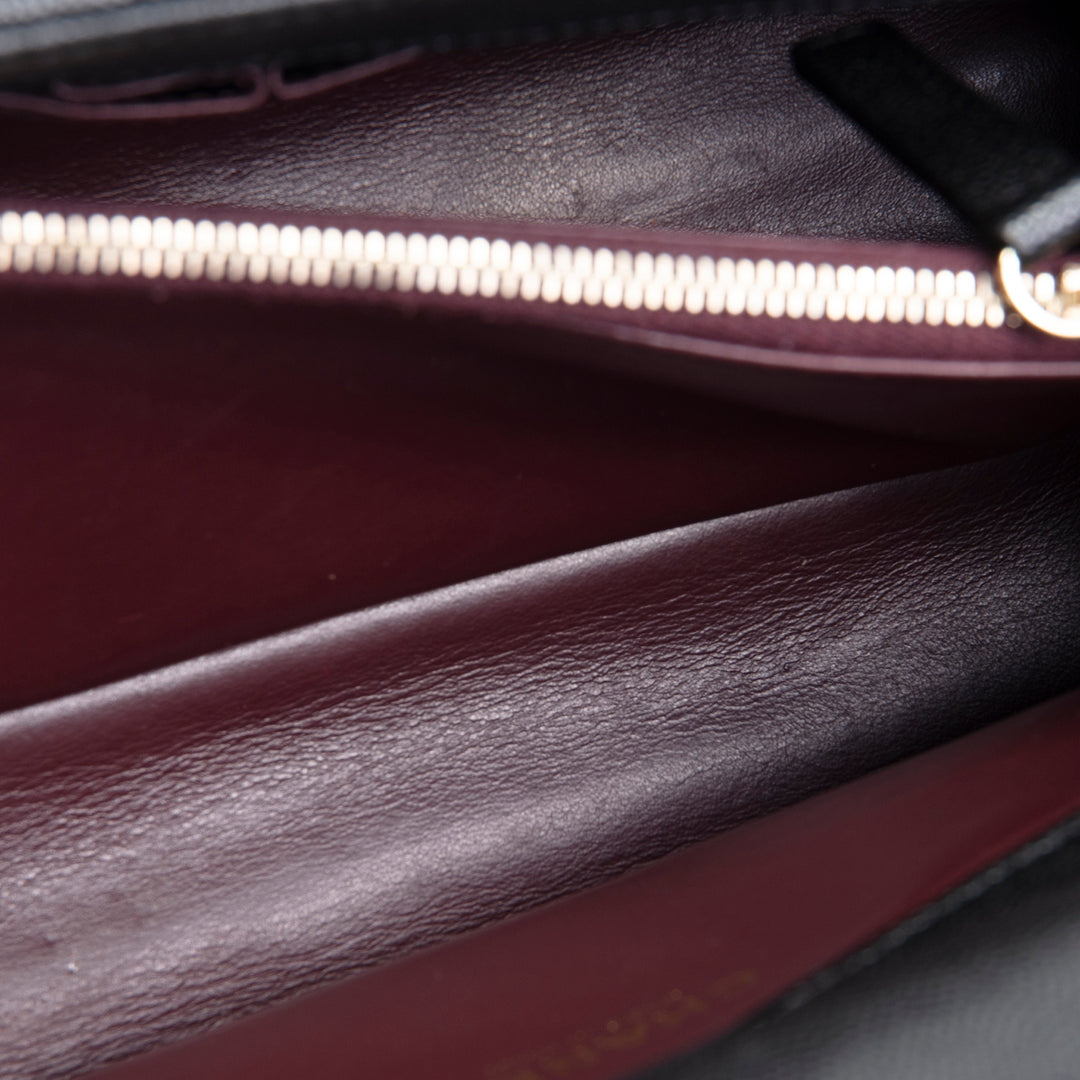 CHANEL Caviar Small Coco Top Handle Bag - Black OUTLET FINAL SALE