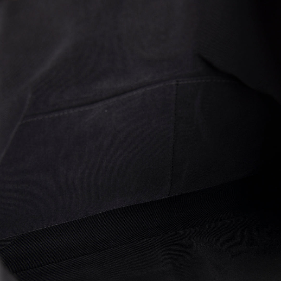 CHANEL Grip Clutch Black Calfskin