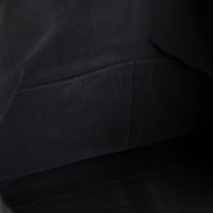 CHANEL Grip Clutch Black Calfskin