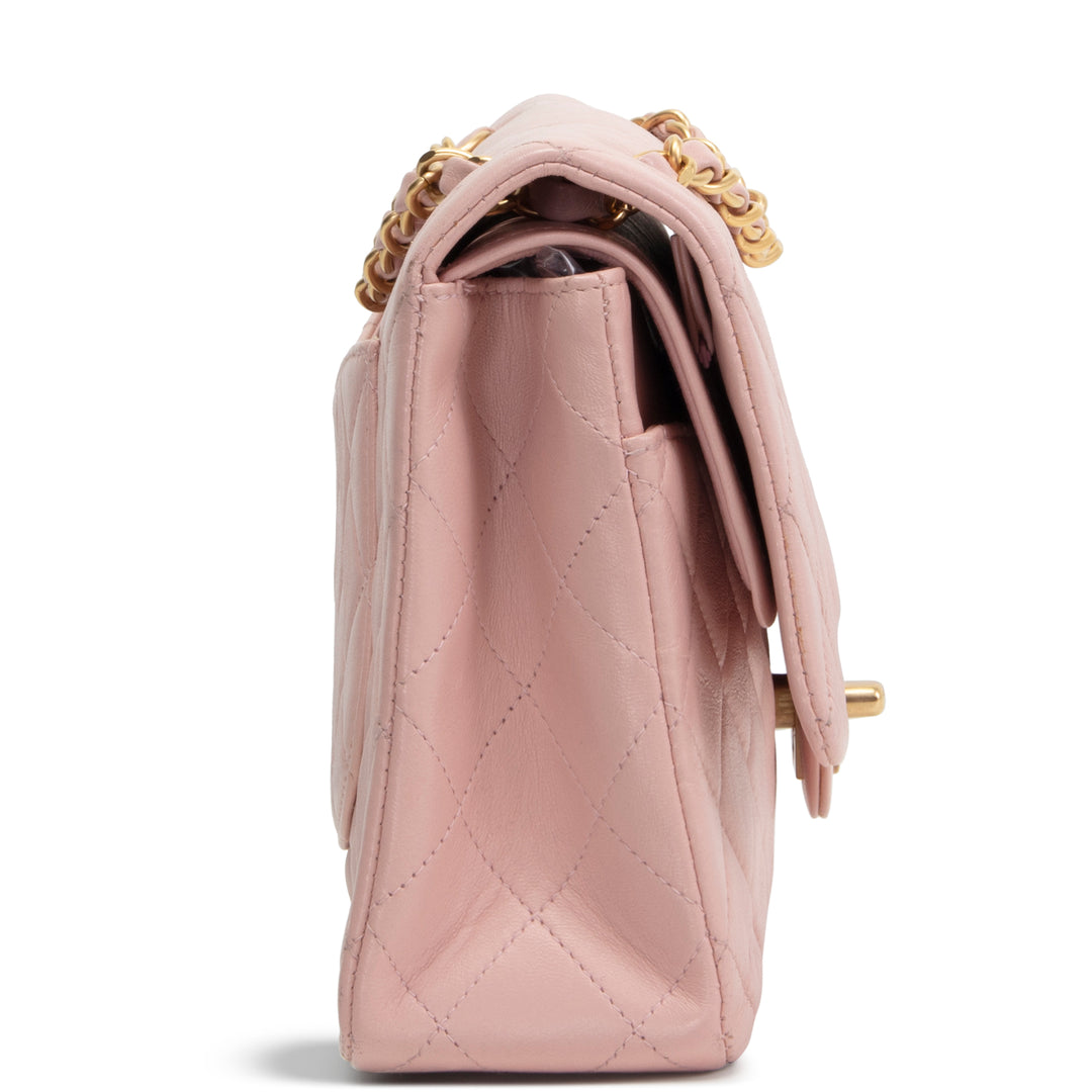 CHANEL Vintage Medium Double Flap - Pink