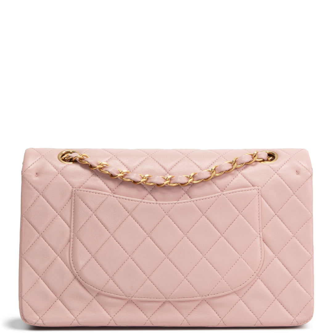 CHANEL Vintage Medium Double Flap - Pink