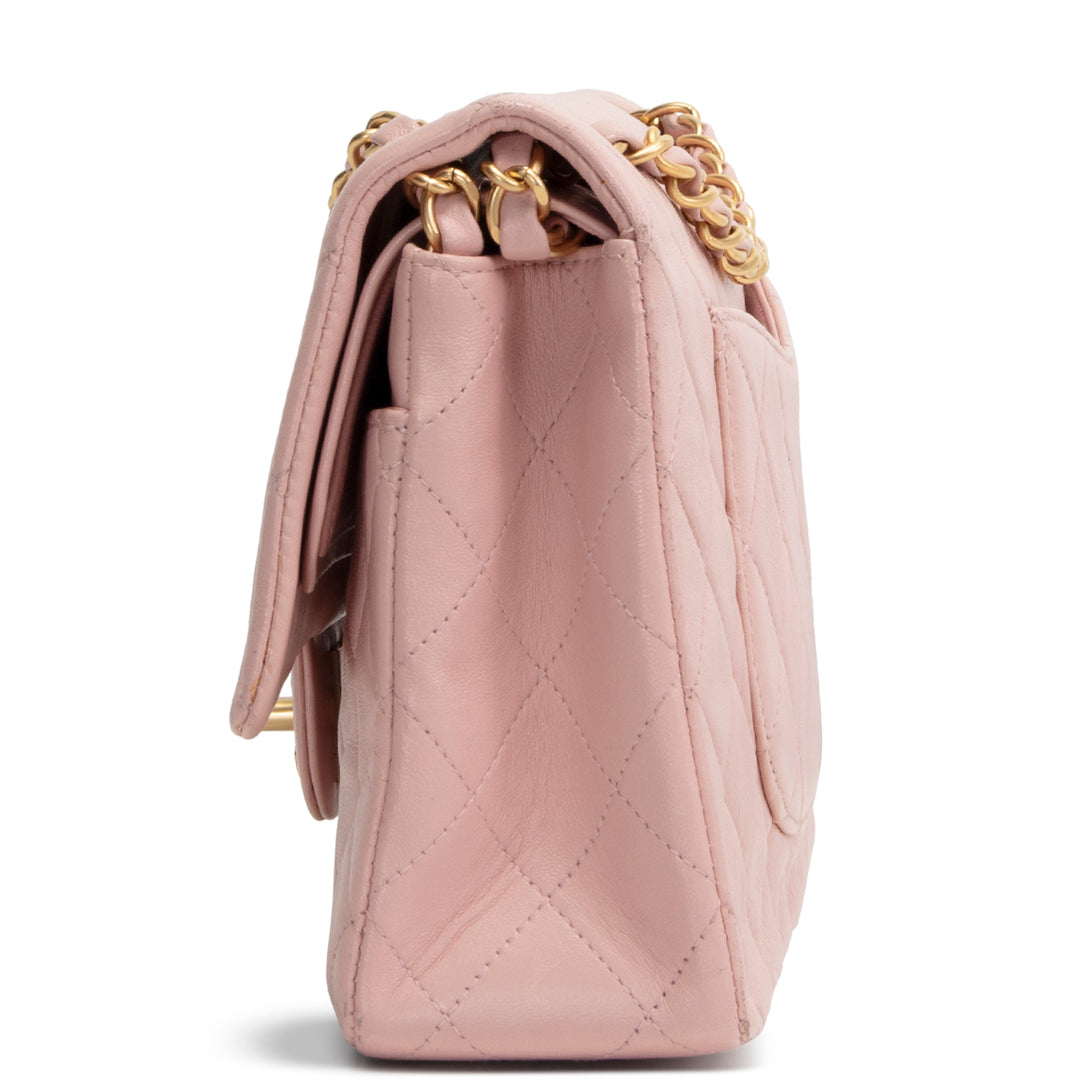 CHANEL Vintage Medium Double Flap - Pink