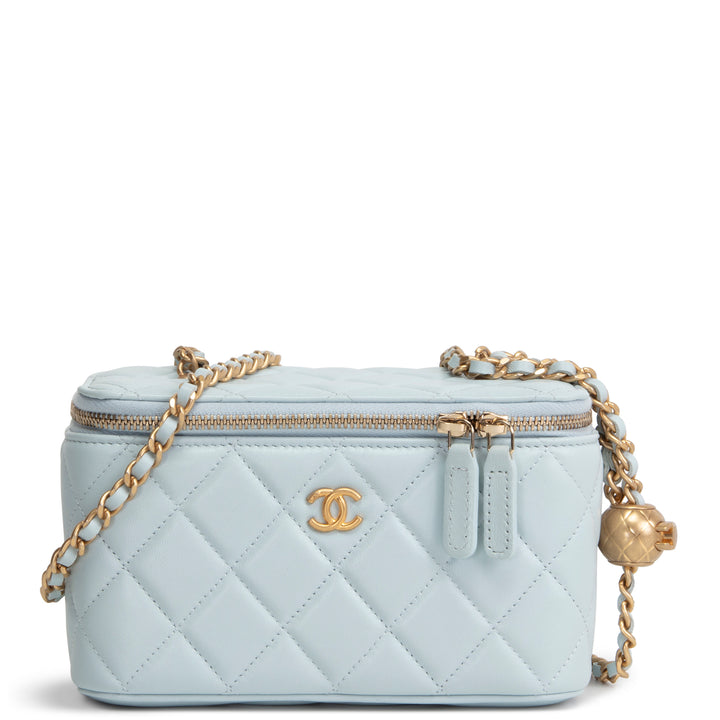 CHANEL Small CC Crush Vanity - Light Blue