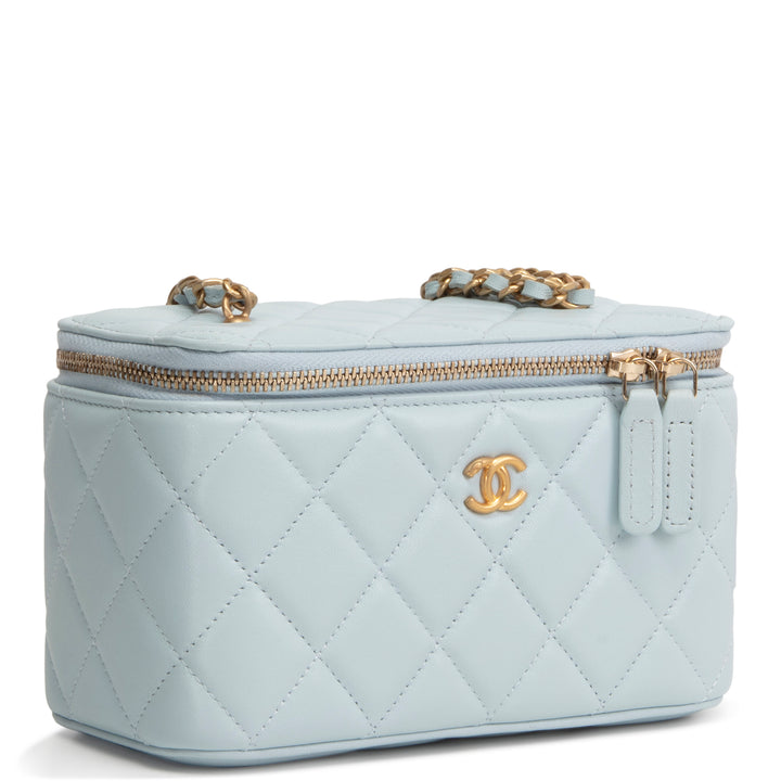 CHANEL Small CC Crush Vanity - Light Blue