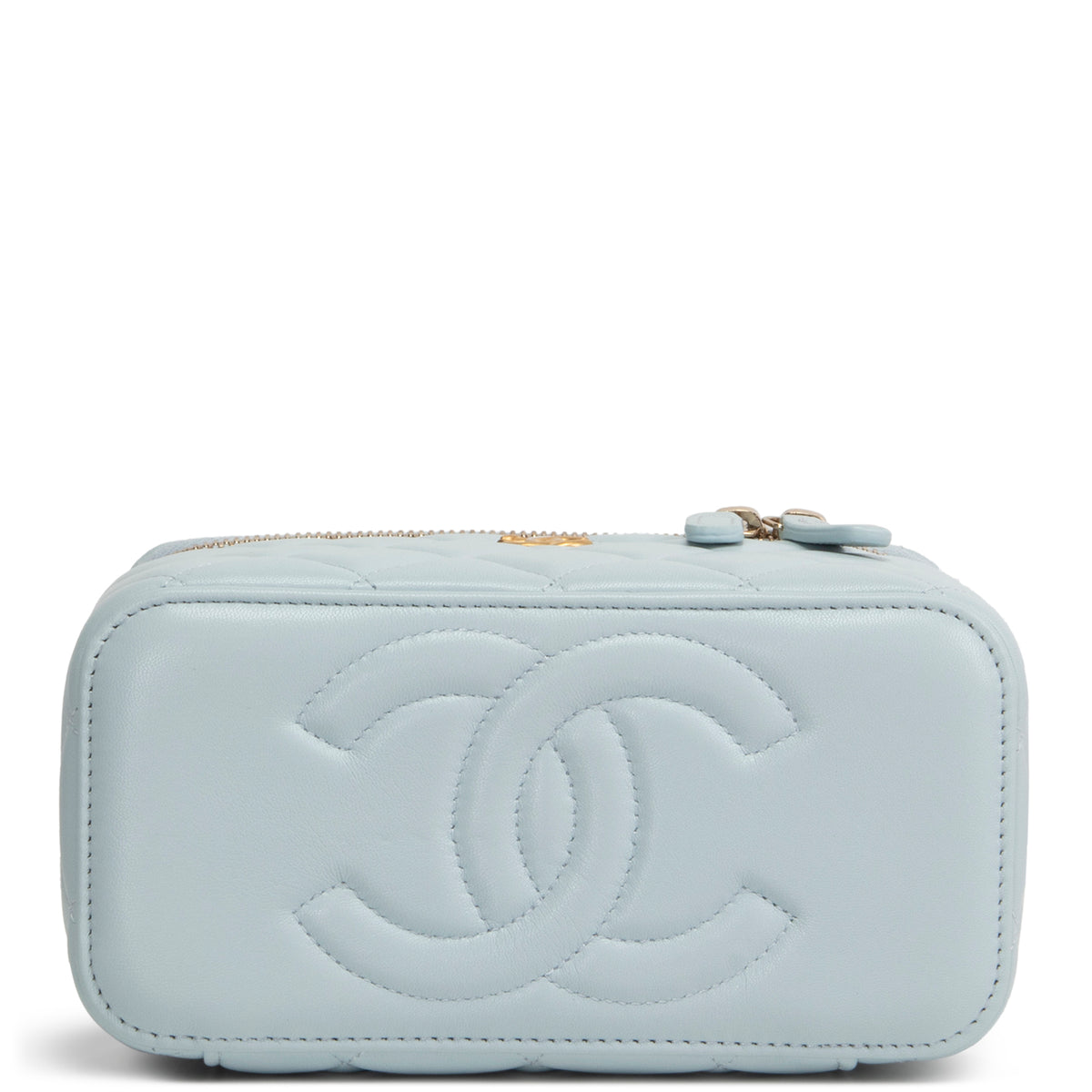 CHANEL Small CC Crush Vanity - Light Blue