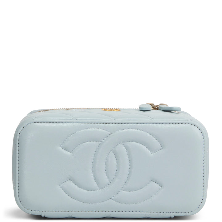 CHANEL Small CC Crush Vanity - Light Blue