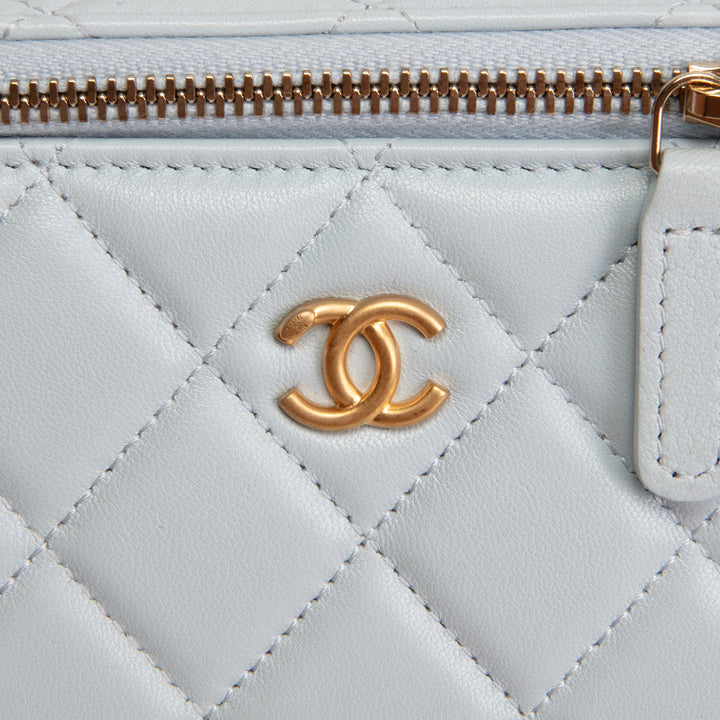 CHANEL Small CC Crush Vanity - Light Blue
