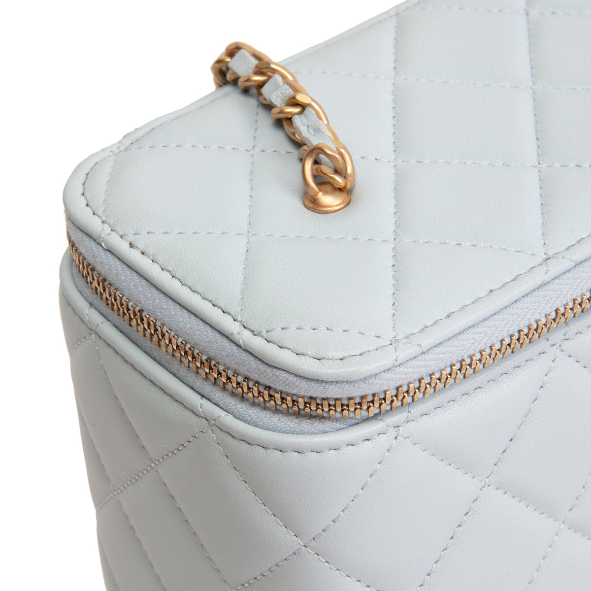 CHANEL Small CC Crush Vanity - Light Blue