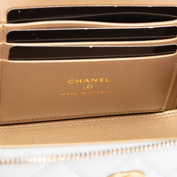 CHANEL Small CC Crush Vanity - Light Blue