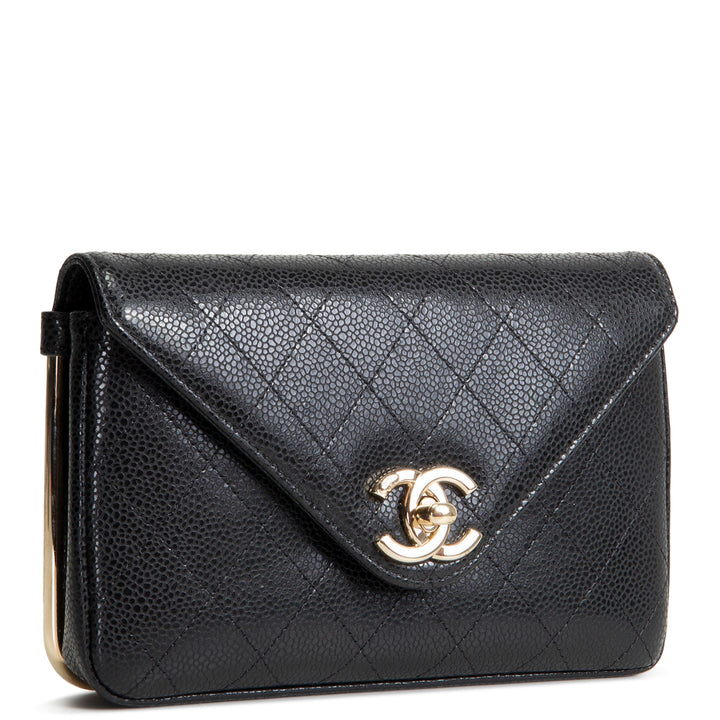 CHANEL O-Mini Bag - Black
