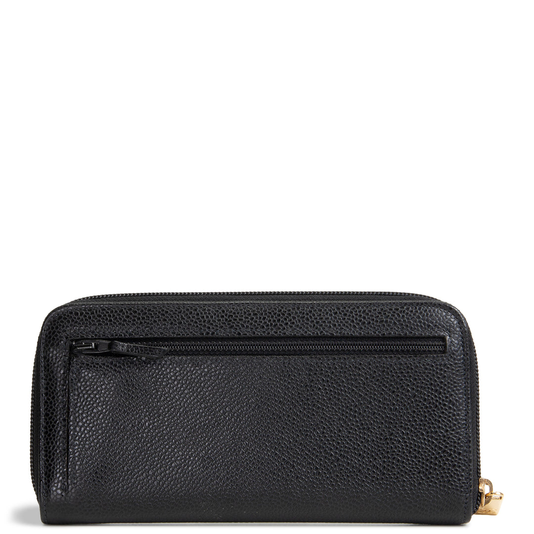 CHANEL Vintage CC Timeless Leather Wallet