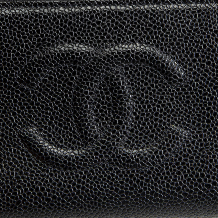 CHANEL Vintage CC Timeless Leather Wallet
