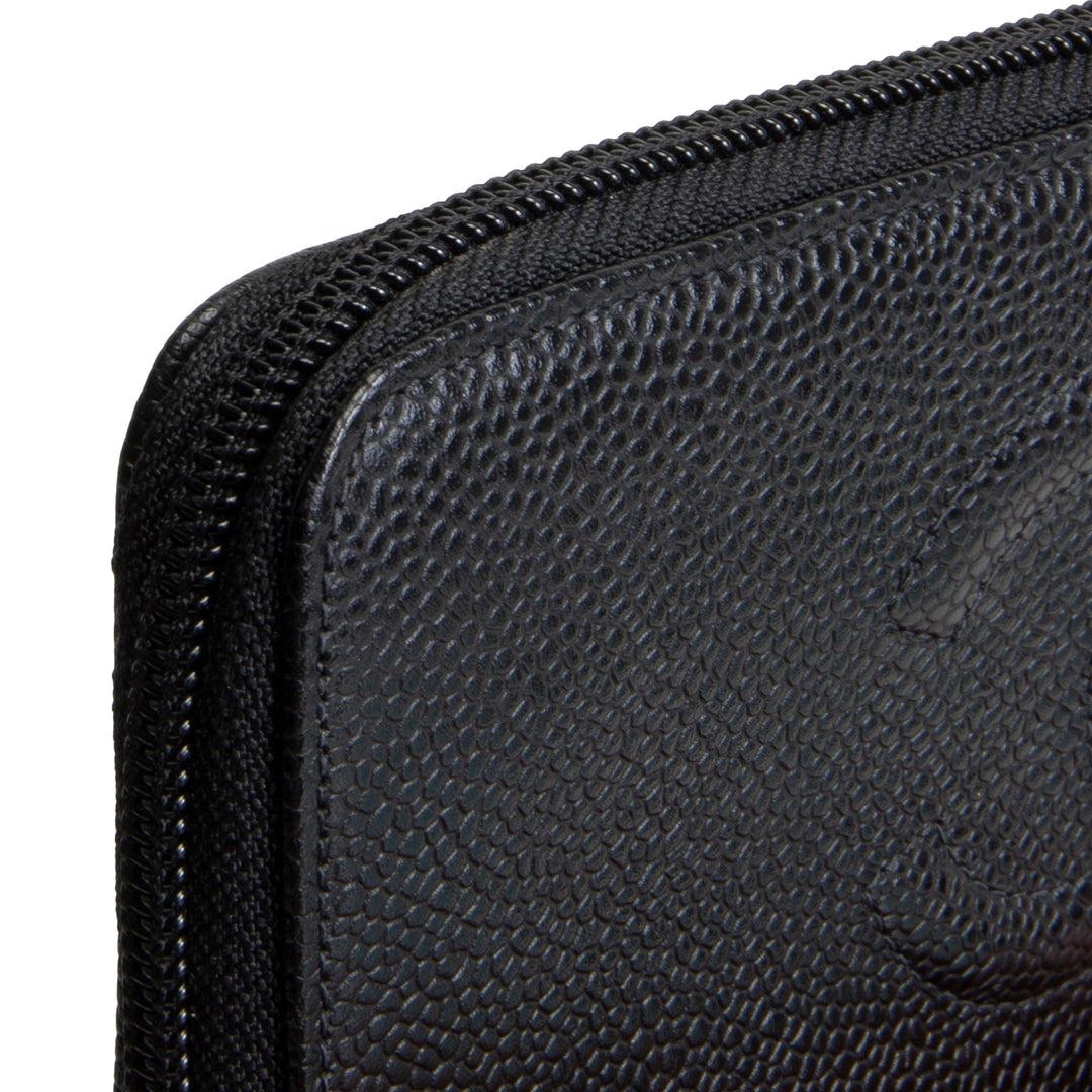 CHANEL Vintage CC Timeless Leather Wallet