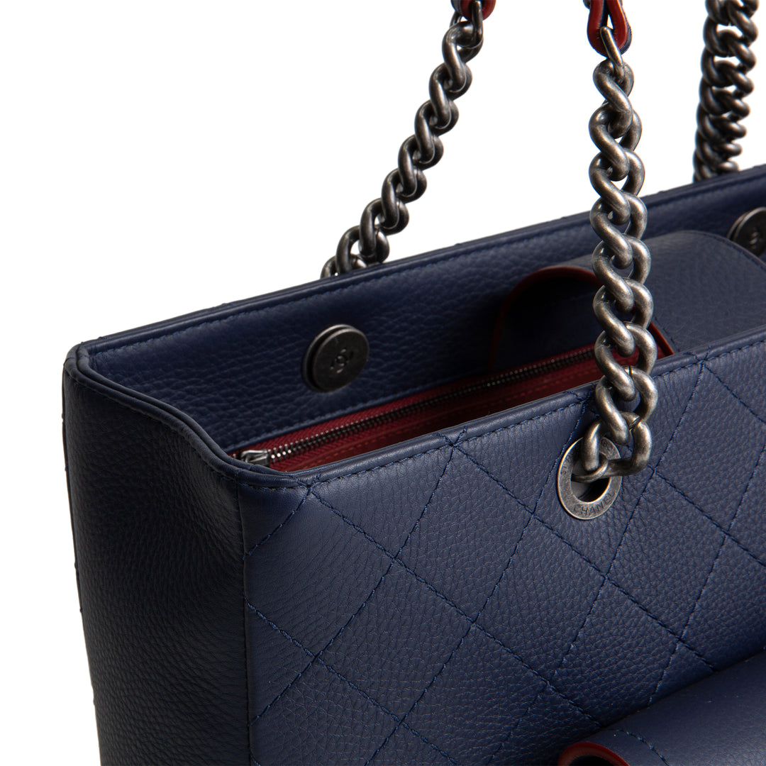 CHANEL Archi Chic Shopping Tote Large - Blue