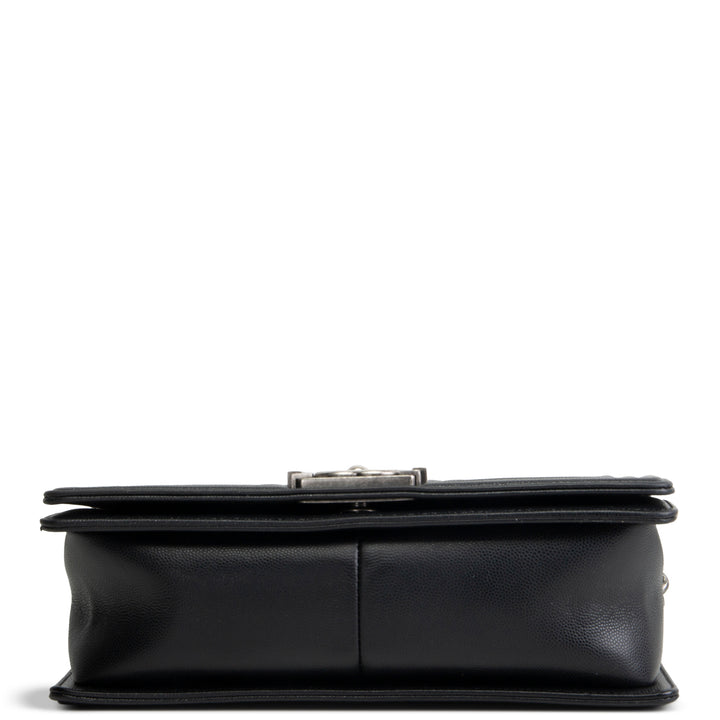 CHANEL Medium Boy Bag - Quilted Caviar OUTLET FINAL SALE