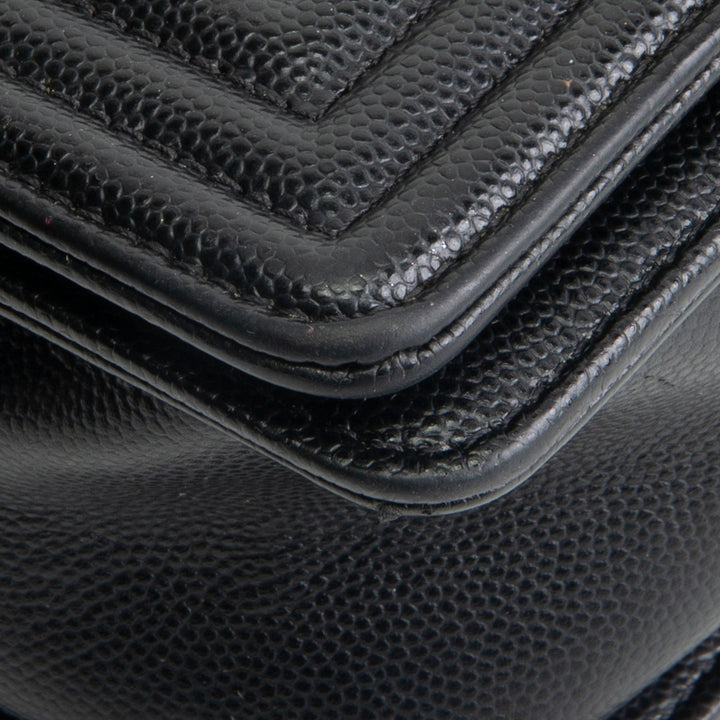 CHANEL Medium Boy Bag - Quilted Caviar OUTLET FINAL SALE