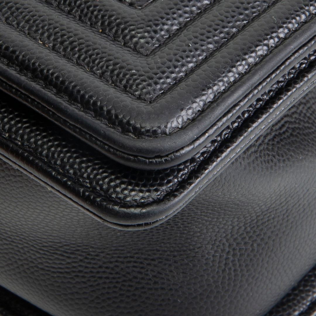 CHANEL Medium Boy Bag - Quilted Caviar OUTLET FINAL SALE