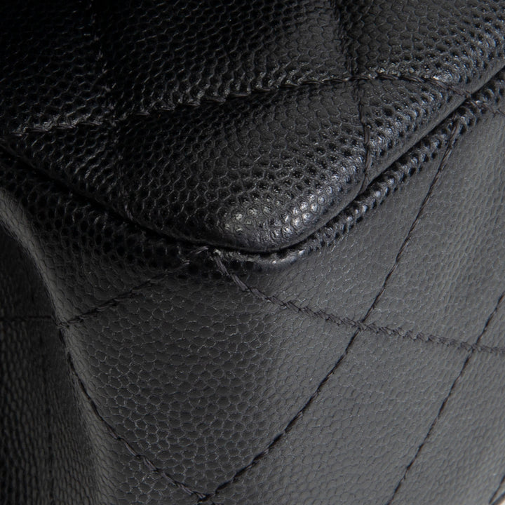 CHANEL Coco Crush Top Handle Bag - Black