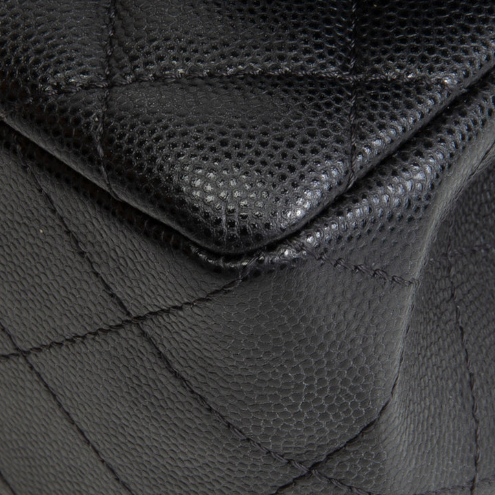 CHANEL Coco Crush Top Handle Bag - Black