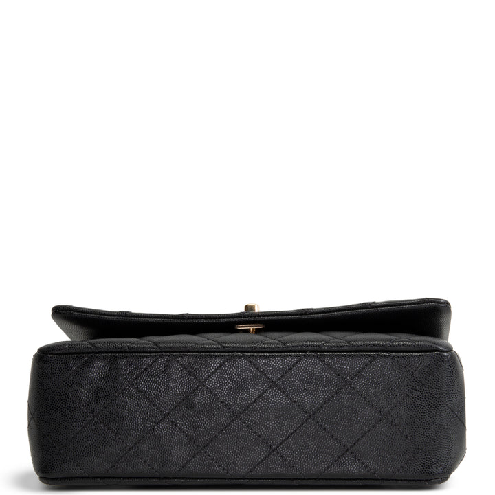 CHANEL Coco Crush Top Handle Bag - Black
