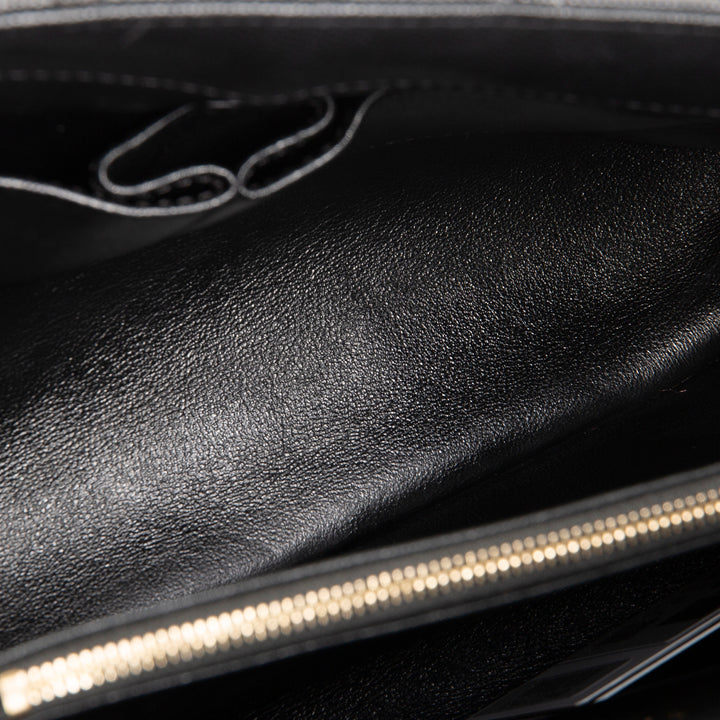 CHANEL Medium Lizard Handle Coco Top Handle