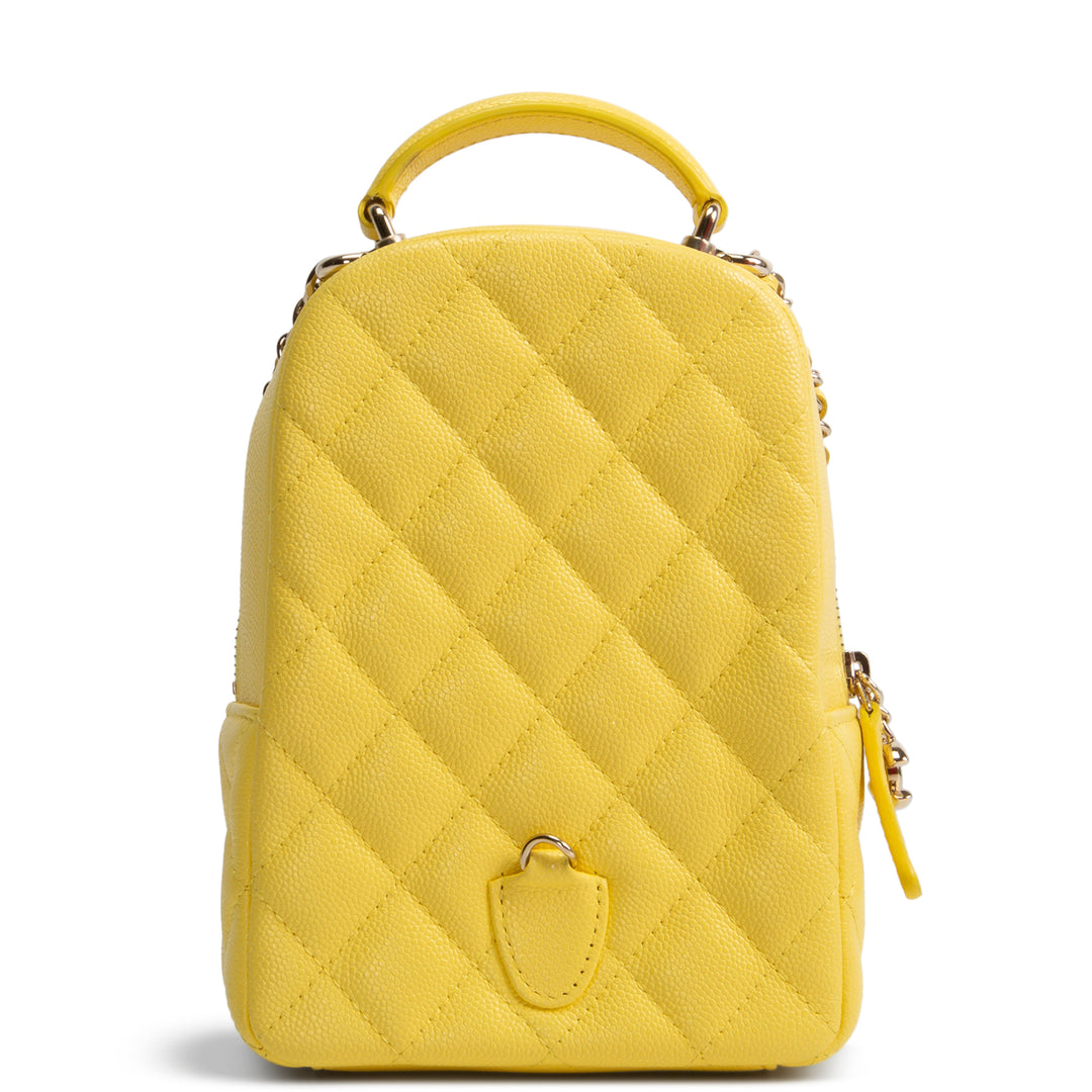CHANEL Classic Mini Backpack - Yellow