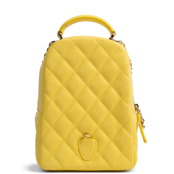 CHANEL Classic Mini Backpack - Yellow