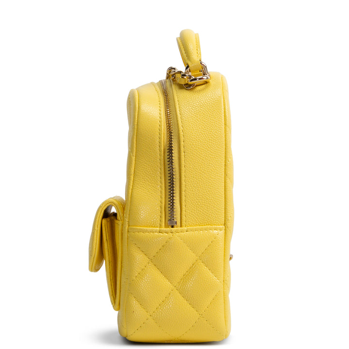 CHANEL Classic Mini Backpack - Yellow