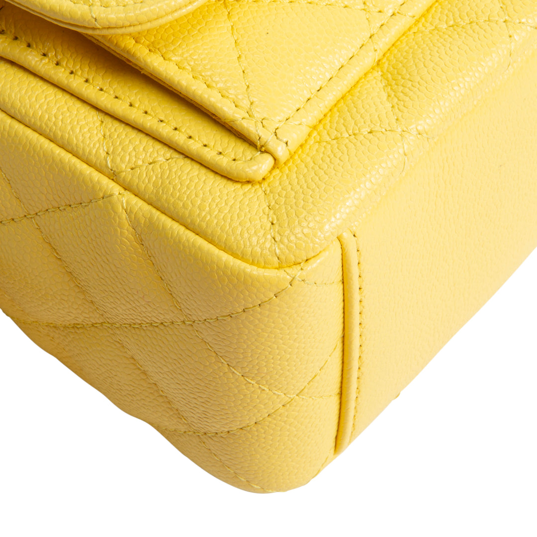 CHANEL Classic Mini Backpack - Yellow