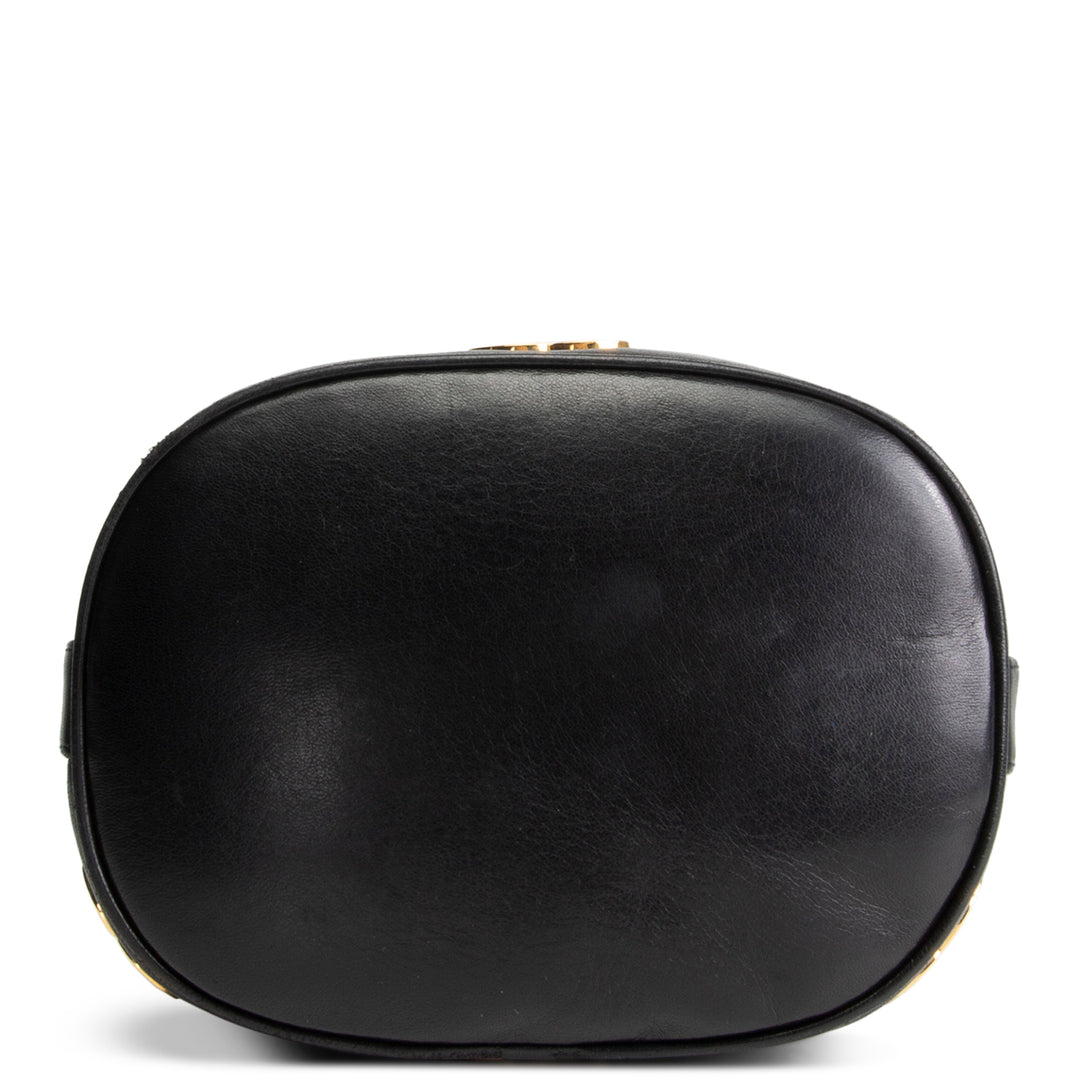 CHANEL Vintage Triple CC Bucket Bag - Black OUTLET FINAL SALE