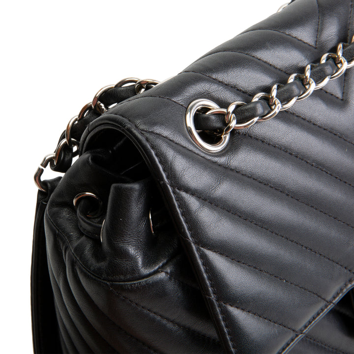 CHANEL Urban Spirit Chevron Backpack