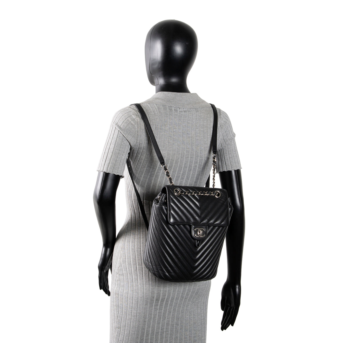 CHANEL Urban Spirit Chevron Backpack