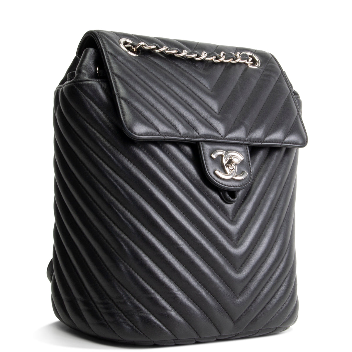 CHANEL Urban Spirit Chevron Backpack