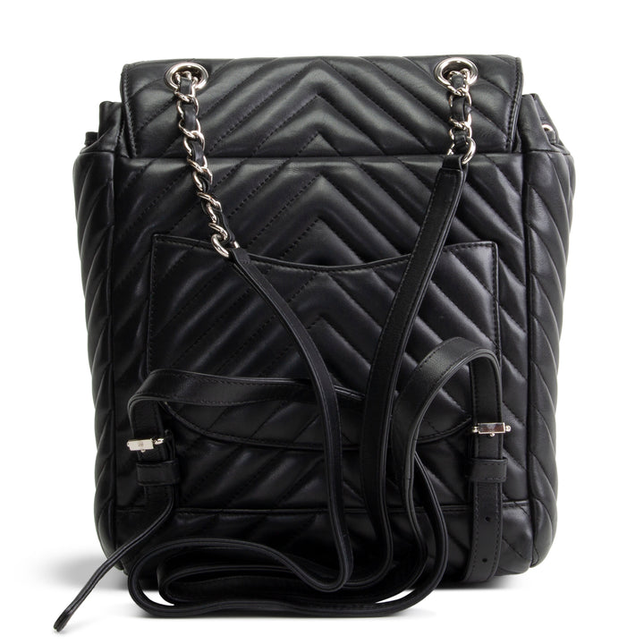 CHANEL Urban Spirit Chevron Backpack